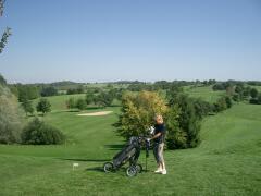 Blick über den Golfplatz Brodauer Mühle