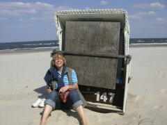 Rast beim Strandspaziergang auf Usedom